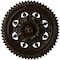 Ekena Millwork York Ceiling Medallion (Fits Canopies up to 3 5/8"), Hand-Painted Bronze, 21 5/8"OD x 2 1/2"P CM21YOBZS - alternate 1